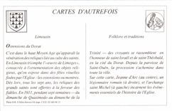 REPRODUCTION Ostensions du Dorat 1911 Paroisse de Saint ouen Fete Histoire Cheval