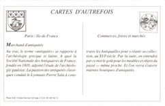 REPRODUCTION Paris Les p'tits metiers de Paris Marchands d'antiquites