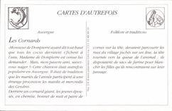 REPRODUCTION Auvergne the Cuckolds celebrates local has Sauxillanges) Folklore