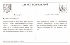 REPRODUCTION ebaudes in Bresse Bour Ain Craft industry Folklore