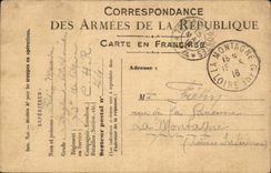 Military chart of Frankness Remnants lower the Loire Mountain