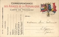 Military chart of frankness Militaria Labouret Vigau