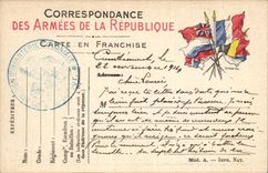 Military chart of frankness Militaria Labouret