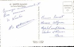 CPSM Nantes the door Saint Pierre