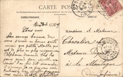 CPA Brittany Folklore Costume