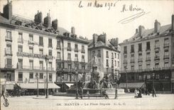 CPA Nantes the Royal place