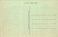 CPA Nantes the pond of the botanical garden At the bottom the college and the church Saint Clement