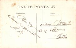 CPA Castle of Blain Turn of the bridge levis