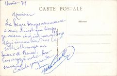 CPA Pouliguen the beach