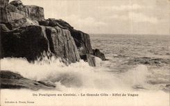 CPA Of Pouliguen in Croisic the great dimension Effect of vagueness