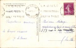 CPA La Baule the dimension of love the embankment towards Pouliguen