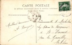 CPA La Baule on Sea the country cottage of the flowers of France