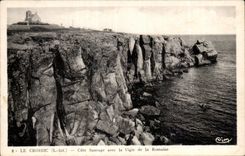 CPA Croisic Dimensions wild with the watchtower of the Roman