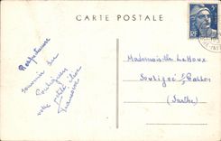 CPA Croisic Dimensions wild with the watchtower of the Roman