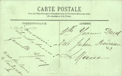 CPA Strasse der Pouliguen Felsen von Painchateau