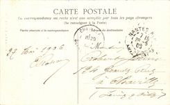 Nantes CPA the column Louis XVI