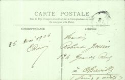 Nantes CPA the castle Tours