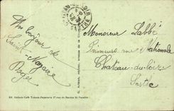 Saint Nazaire CPA Street of Nantes