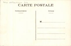 CPA Calvaire of Ponchateau Jesus fall for the third time