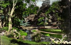 CPA Nantes a corner of the botanical garden