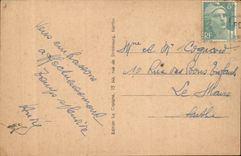 CPA Nantes Frontage of the cathedral gates