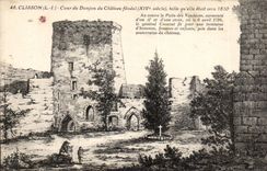 CPA Clisson Court of the keep of the feudal castle
