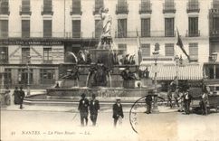 CPA Nantes the Royal place