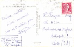 CPSM the port of Baule and the pouliguen