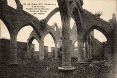 CPA Batz on Sea the arches Ruins of the vault ND of the Mulberry tree