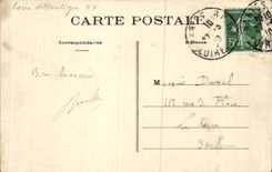 CPA Nantes Fountain of the royal place nice shot