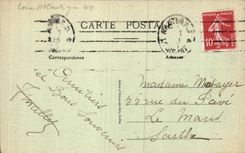 CPA Nantes Panorama of the city