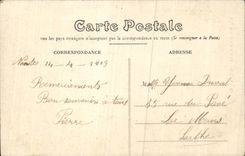 CPA Nantes Museum of Beautiful arts