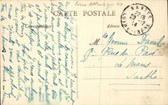 CPA Nantes Cathedral Tomb of general Lamoriciere