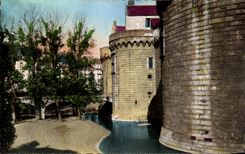 CPA Nantes Castle of the Dukes ditches
