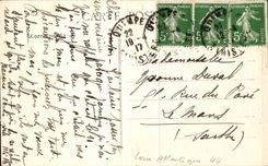 CPA Nantes Cathedral Tomb of the Carmelite friars