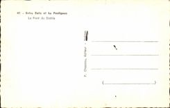 CPSM Between Batz and the pouliguen the bridge of the devil