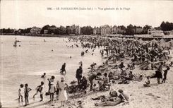 CPA Pouliguen View of the beach