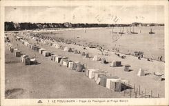 CPA Pouliguen beach of Pouliguen and beach Benoit