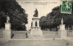 Nantes CPA Monument raised with the memory of the children of the lower Loire