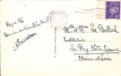 Nantes CPA Botanical garden Seen from of Rubbles