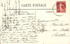 Nantes CPA the cathedral Gate of right-hand side