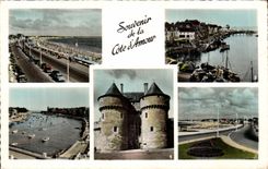 MODERNE KARTE Andenken des Masses der Rustung Guerande Baule Pornic Pouligueun Pornichet