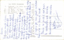 MODERNE KARTE Andenken des Masses der Rustung Guerande Baule Pornic Pouligueun Pornichet