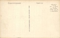 CPA Saint Nazaire Beach of Measles and rocks of the Lion