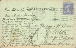 CPA Clisson Frontage of the basin Main courtyard of the castle Close to the bastion