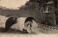 CPA Pornic the castle vaults