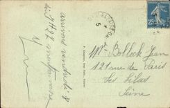 CPA St Nazaire small beach and dimension Martin Cities