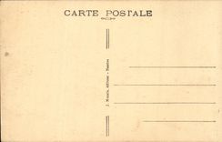 CPA Nantes court of the castle