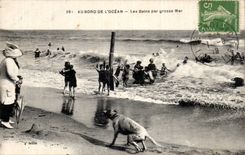 CPA am Rand der Ozeanbader durch schweres Meerkinder