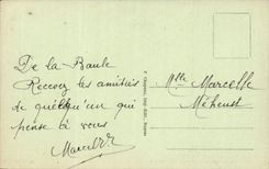 CPA Baule on sea has wood of mour Vestiges of the egise of Escoublac